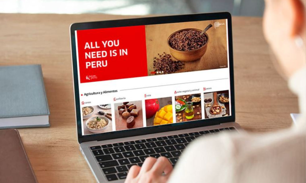 Perú lanza su plataforma de venta online para el mundo
